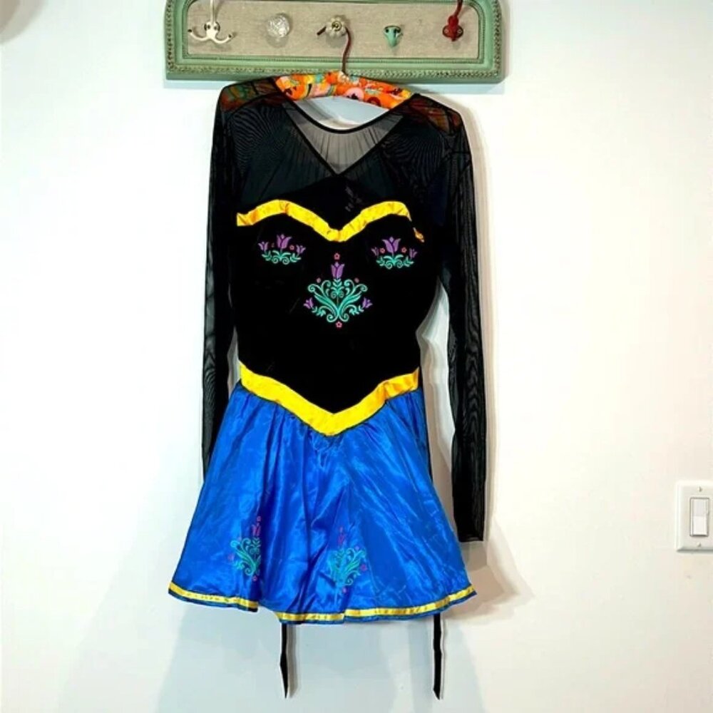 NWT Halloween Purim Anime Anna Frozen dress costume XXL